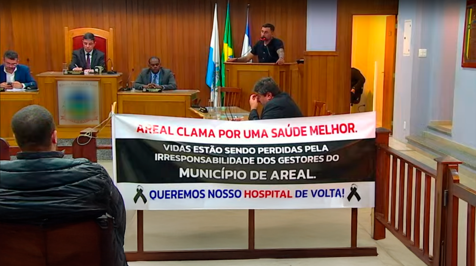 Areal clama por saúde